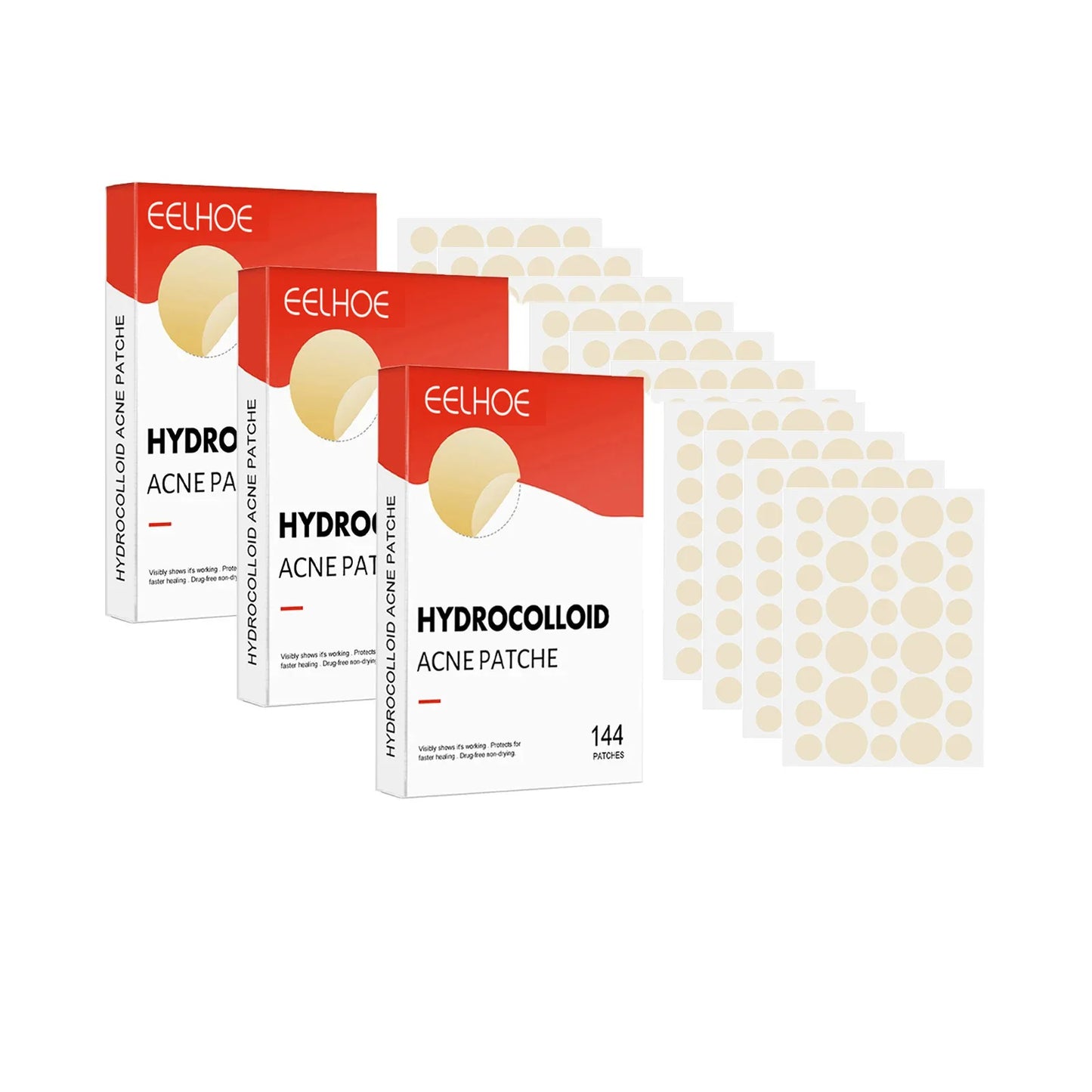 Invisible Face Acne Patches