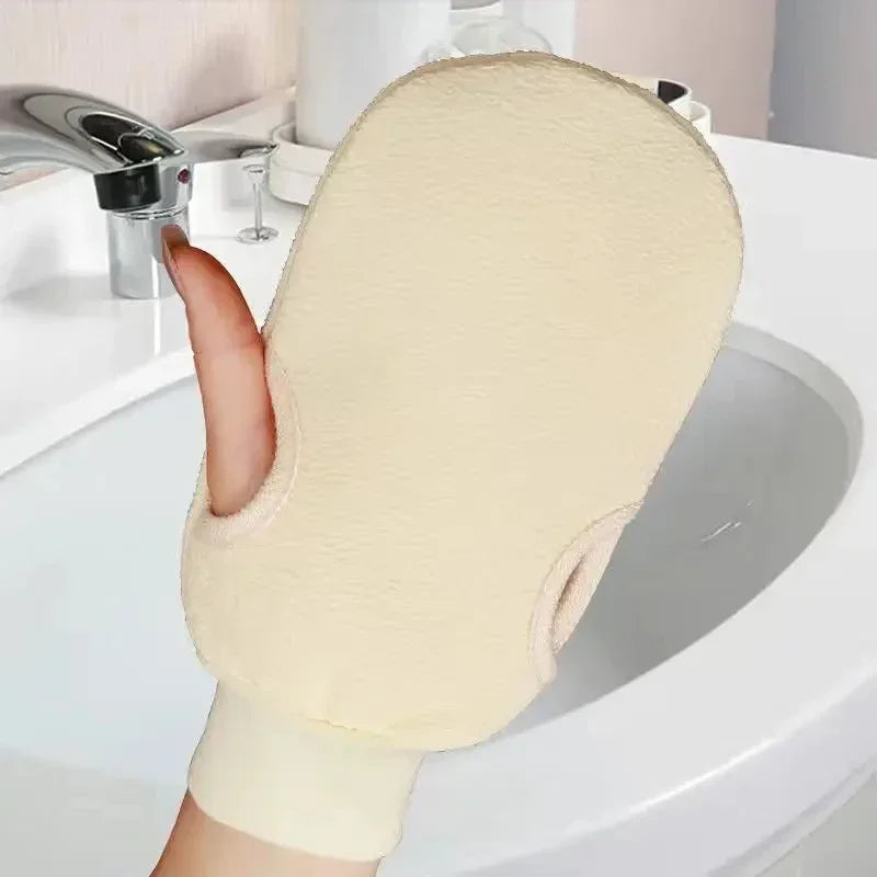 Exfoliating Gloves (Dead Skin Removal Shower & Spa Mitts)