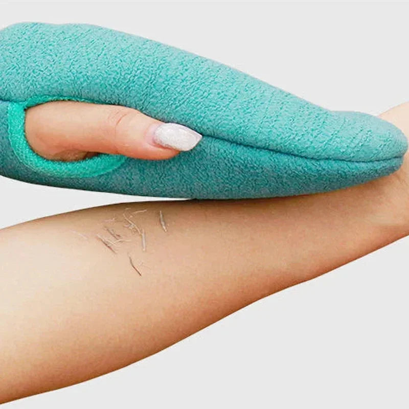 Exfoliating Gloves (Dead Skin Removal Shower & Spa Mitts)