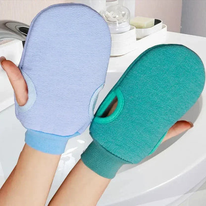Exfoliating Gloves (Dead Skin Removal Shower & Spa Mitts)