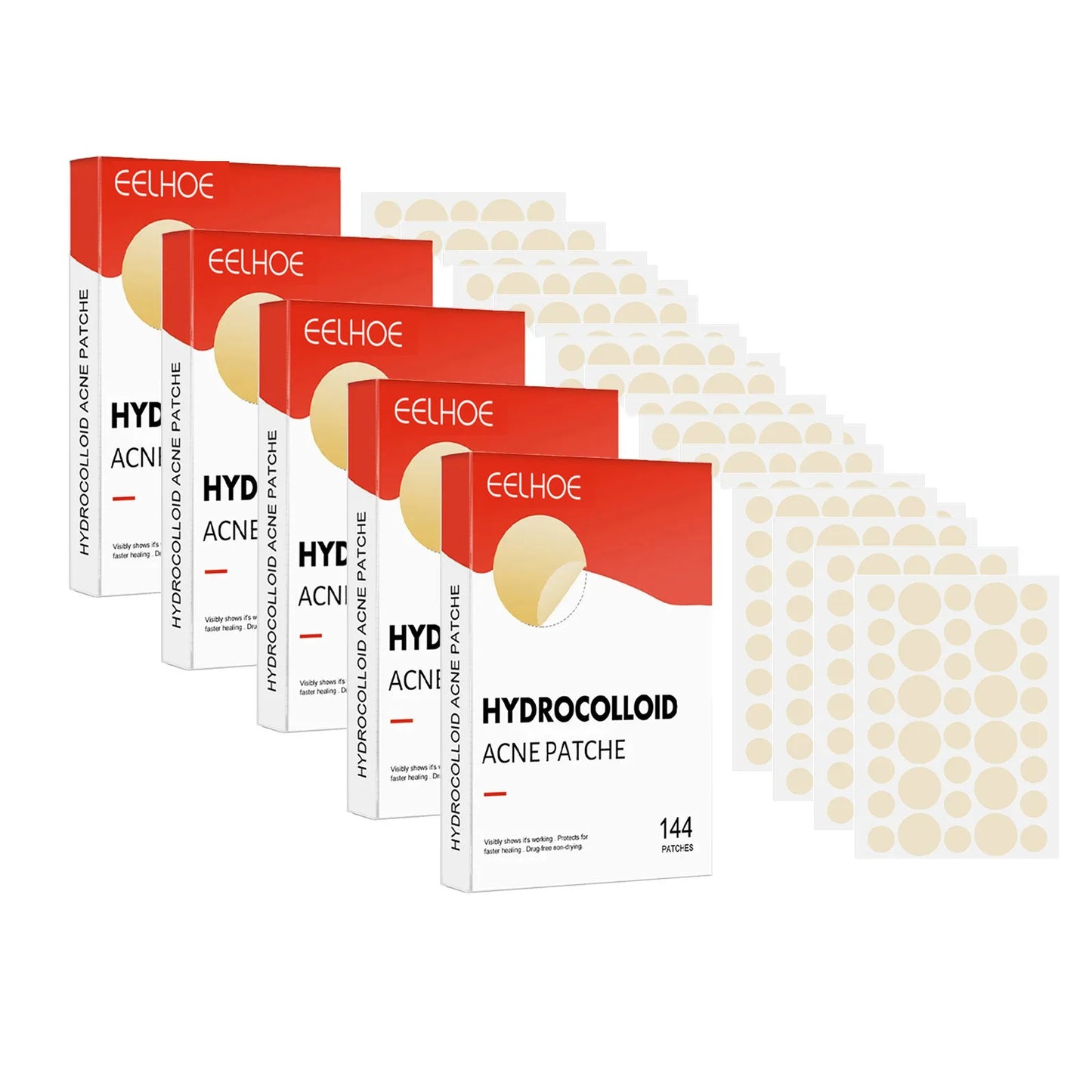 Invisible Face Acne Patches