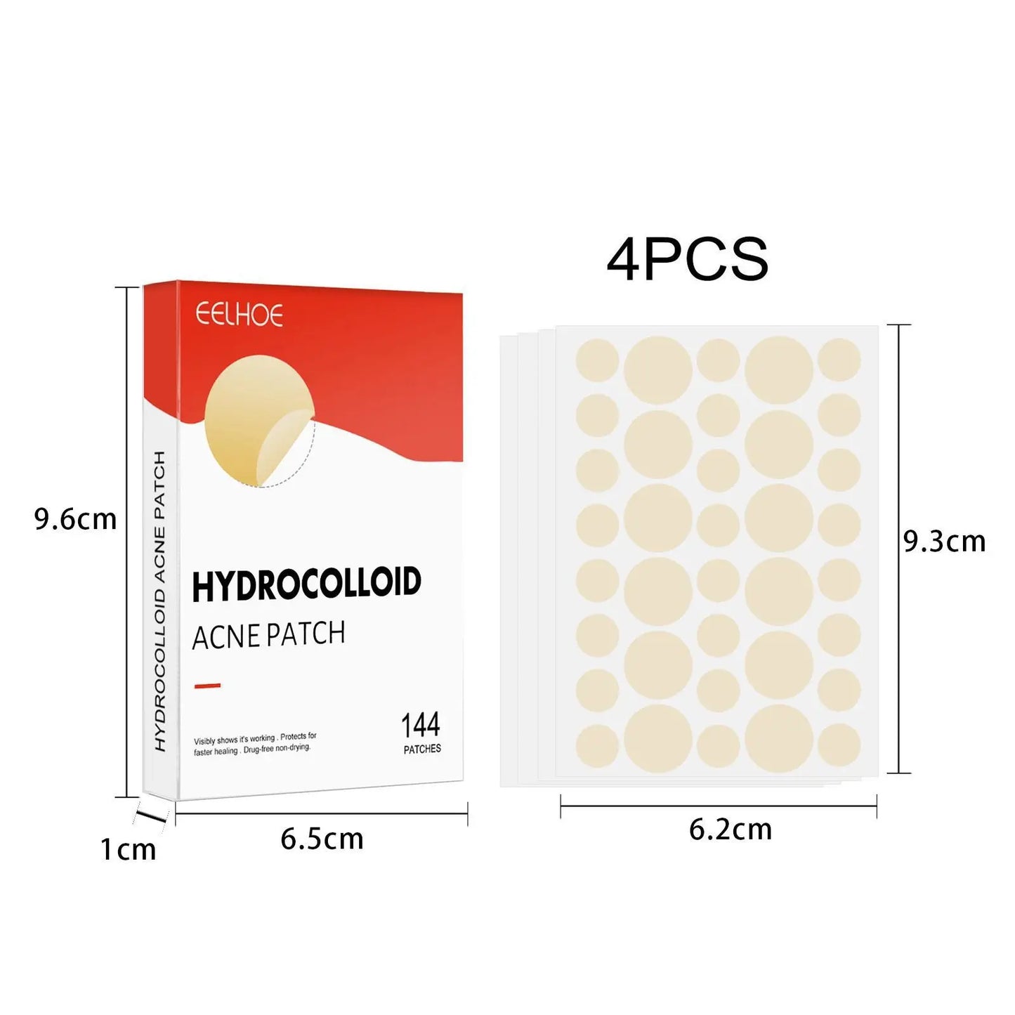 Invisible Face Acne Patches